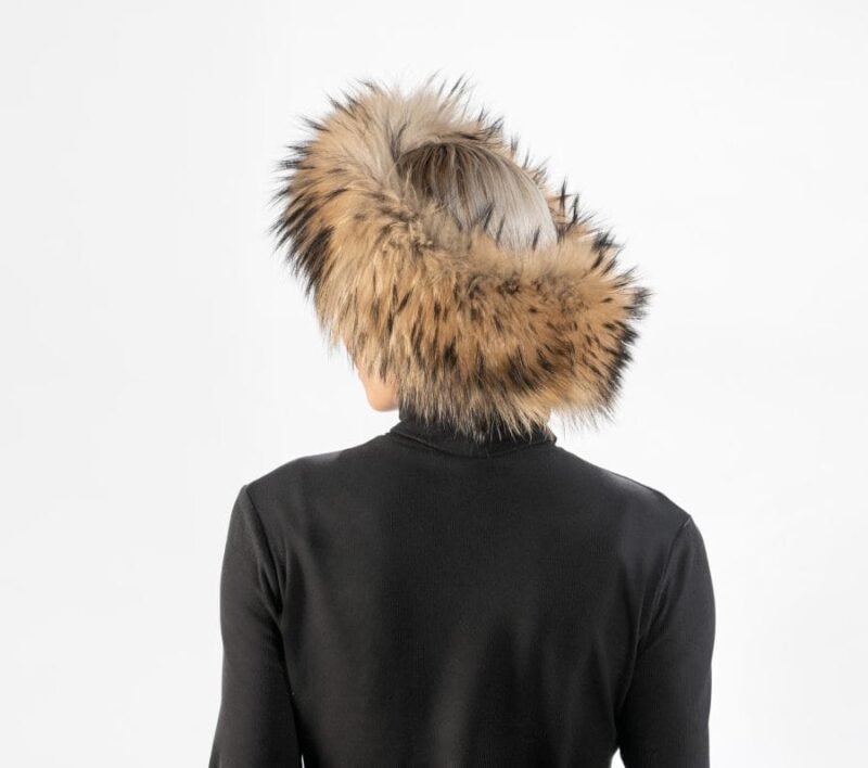 Raccoon Fur Headband - Image 4